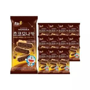 [남양][G] 남양 초코에몽 초코 모나카 아이스크림 12개