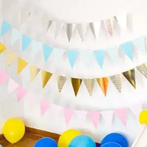 파티 삼각 가랜드 이벤트 인테리어 캠핑 장식