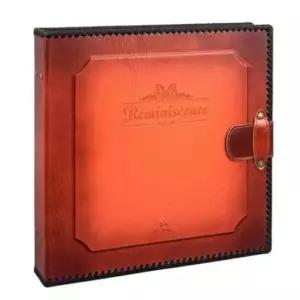 양장 레미니센스 가죽 접착앨범 포토북 40매