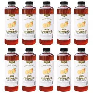 카페 음료 에이드 베이스 매실 액기스 원액 대용량 고운 황매실청 1100g 1박스 10개입