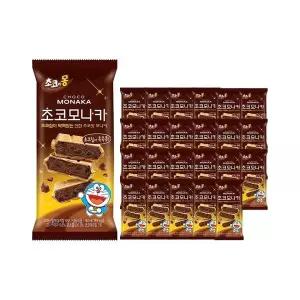 [남양][G] 남양 초코에몽 초코 모나카 아이스크림 24개