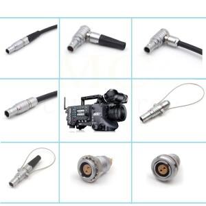 FGG FHG FSG ECG EGG EEG 0B 302 2pin to Power cable signal control plug socket M9 panel install metal
