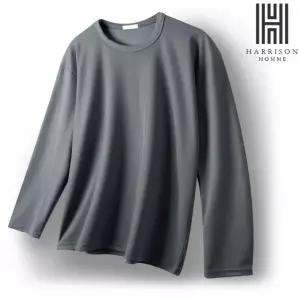 [해리슨] 베이직 스판 라운드 긴팔 티셔츠 HA-1156 WOD1031