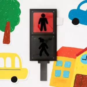 종이 신호등 만들기