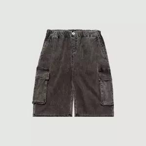 [행텐주니어]남아 풀밴딩 쿨맥스 5부 카고 데님팬츠-SE144700SG11774