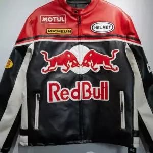 레드불 레이싱 자켓 콜라보 가죽 페라리 스포츠 오라클
