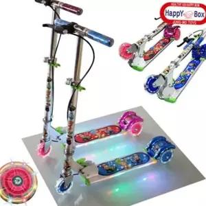 유아 킥보드 안전 발광 씽씽카 어린이 킥보드 높이조절 접이식 라이트 스포츠 완구 폴딩 기구 활동 야외