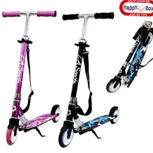 유아 킥보드 접이식 안전 발광 어린이 킥보드 불빛 초보용 레저용 입문용 실외용 휴대용 튼튼한 초등 어깨