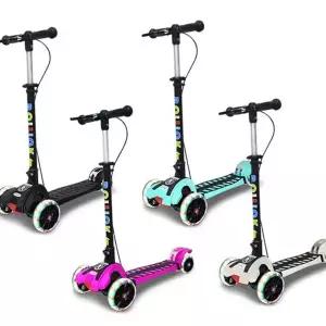 어린이킥보드 접이식 브레이크 초등학생 유아 킥보드 세발 서스펜션 3바퀴 앞뒤