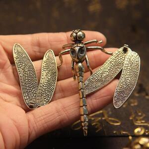 구리 곤충 차 애완 동물 빈티지 잠자리 인형 미니어처 데스크탑  장식품 홈