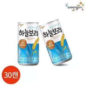 웅진 하늘보리 180ml x 30캔 시원한 음료 주스