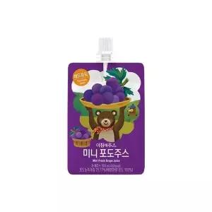 서울우유 아침에시원한 시원한 주스 미니 포도 시원한 시원한 주스 음료 100ml X 30개