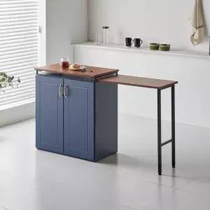 [인터데코]좁은공간 인출식 확장형 수납 식탁 조리대 P0000BNH