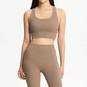 [하프클럽/] WOMEN 골지 브라탑 타이트 NBN9E4P012-85 스포츠브라