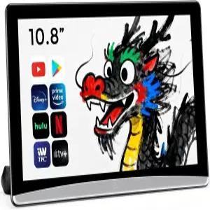 10.8인치 뒷좌석용 안드로이드 카 TV 헤드레스트 모니터 휴대용 리어 엔터테인먼트 시스템 지원 휴대폰