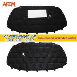 폭스바겐 VW POLO 2011-2019 프론트 후드 엔진 방음 패드 코튼 커버 열 차단 매트