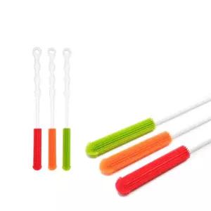 파미레 실리콘 페트병솔(소) 30.5cm 짧은막대형 슬림형 좁은입구 물병 보틀 텀블러 세척 병솔