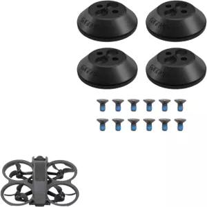 Xmipbs Avata 2 모터 캡 알루미늄 합금 보호 커버 DJI UAV 쿼드콥터 방습 방진 블랙