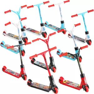 Civaner 10개 핑거보드 스쿠터 미니 이륜 파티에서 탈착식 휠을 선호합니다