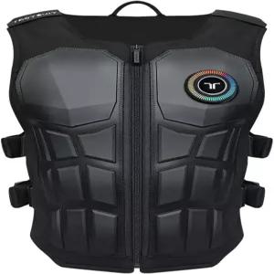 Bhaptics TactSuit Pro VR PC 게임 오디오Haptics 심 레이싱을 위한 몰입형 햅틱 조끼 32개의 피드백 모터