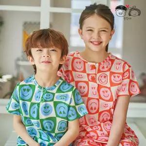 [보리보리/알럽키즈]알럽키즈 주니어 아동 5부 실내복 특가