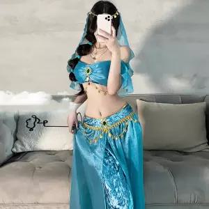 알라딘 자스민 공주 의상 옷 컨셉 할로윈 파티 졸업사진 코스튬