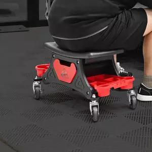 이동식 L9U5T7I4 세차의자 휴대용 디테일링 바퀴 포함