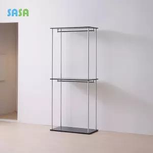 엘린 미드센츄리 800 2단 행거 옷장