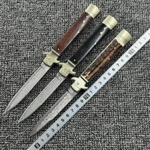 otf 잭나이프 자동 폴딩나이프 낚시칼 캠핑용 접이식 낚시용 폴딩 주머니 오토매틱 생존