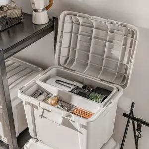 대형 카고박스 바퀴 트렁크수납 여행 정리함 대용량 트렁크 오픈형  테이블 캠핑