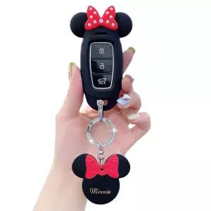 귀여운 현대차키케이스 차키홀더 커버 미키 미니마우스