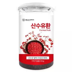 건강식품 헬로우그린 국산 구례 산수유환 350g(통)