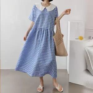 빅사이즈 임부복 롱 원피스 오피스 임산부 임신복