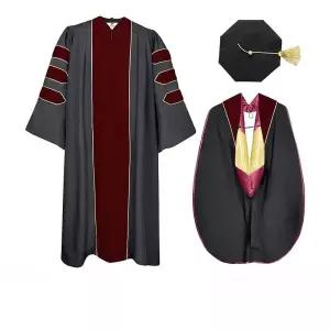 박사가운 학사모 세트 목사 박사 사진 졸업 학사복 의상