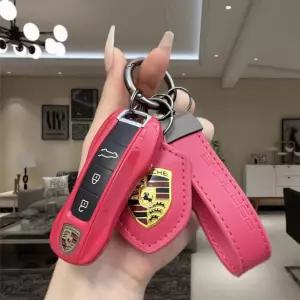 포르쉐 자동차 키홀더케이스 적합 MACAN PANAMERA 쉘에 CAYENNE 718TA