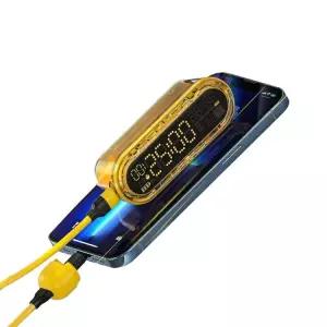 탁상시계 보조배터리 알람 타이머 충전 스피커 책상용