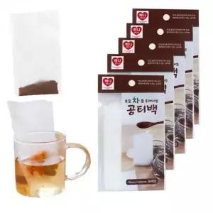 차우림백 150매 일회용 티백 커피 여과지