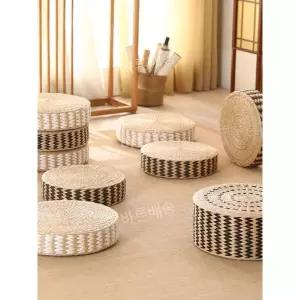 좌식방석 라탄 왕골 다다미 큰 사각 원형라탄방석