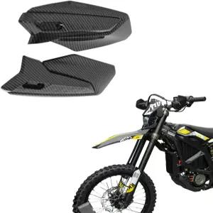 수론 울트라 비용 핸들바 커버 수상 이송 탄소 섬유 패턴 핸드 가드 핸드바 보호 오프로드 E바이크