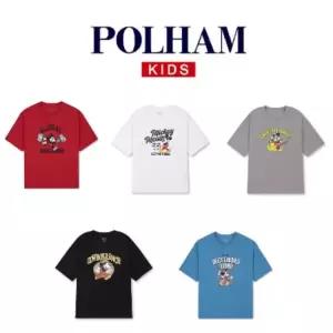 [롯데백화점]폴햄키즈 공용)아이차 디즈니 루즈핏반팔티PKG2TS3220