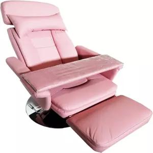 360도 회전하는 뷰티 홈 오피스 적재 용량 440파운드의 WYDDARY 핑크 에어 압력 페이셜 베드 살롱 의자