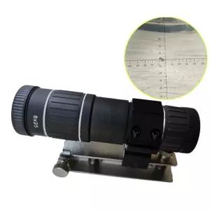 8배 소형 조준 휴대용 레일 십자 단망경 저격 망원경 눈금