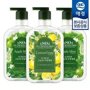 [애경][eTV][애경] 르샤트라 고농축 주방세제 750ml x3개[35797195]
