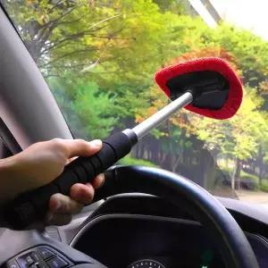 차량용 V3S3J4N8 극세사 앞유리 김서림 방지 브러쉬 딱이 청소