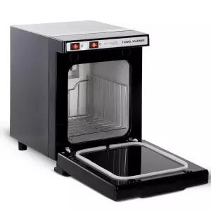 더마로그릭 타월 워머 히터 캐비닛 2 in 1 전기 장비 5L 마사지 페이셜 스파 미용실 네일 샵 GYM 홈 블랙