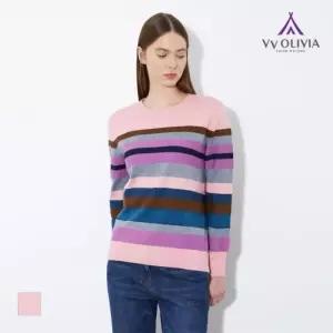 [올리비아로렌]올리비아로렌 MG01 멀티 스트라이프 풀오버 VVCBL4S1371 (46567776)