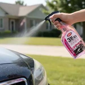 워터리스 J9O1E5Y7 3분 세차 스프레이 차량 외장 퀵클리너 650ml