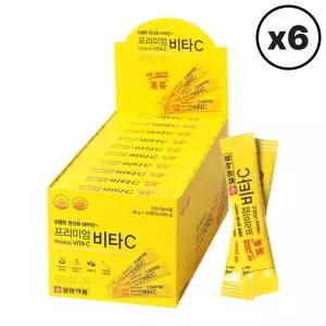 일양약품 프리미엄 비타C 항산화 어린이 키즈 비타민C 대용량, 6개