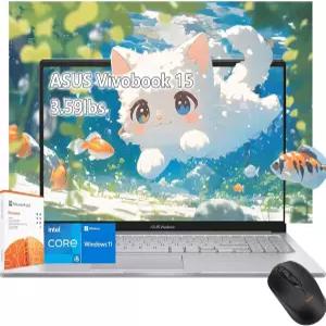 ASUS 비보북 15인치 노트북 - 인텔 코어 i5 120U AMD 라이젠 7 4800U를 제치고 16GB RAM 1TB SSD 15.6 FHD