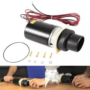 Jabsco 37072-0092 해양 디자이너 시리즈 및 콰이어트 플러시 화장실 펌프 어셈블리 키트로 교체 37045